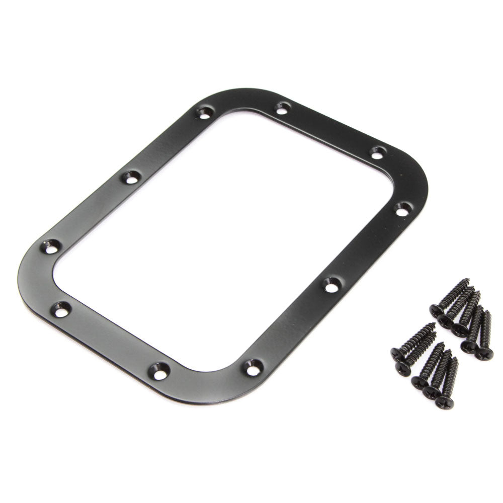 RECTANGULAR SHIFTER BOOT RING STAINLESS