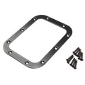 RECTANGULAR SHIFTER BOOT RING STAINLESS