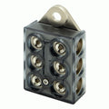SHURIKEN BRASS BUS BAR BLOCK - GATE LOCK TECHNOLOGY