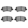 DFC 07-18 Land Rover LR2 Rear Euro 5000 Ceramic Brake Pads