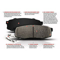 Power Stop 11-16 Hyundai Elantra Front Z17 Evolution Ceramic Brake Pads w/Hardware