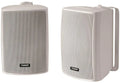COMPACT BOX SPEAKER,PAIR,WHITE,100W