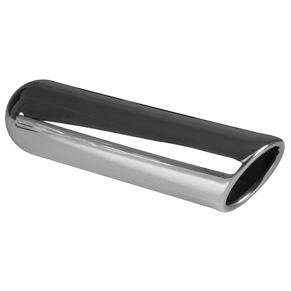 TIP ROLLED ANGLE CUT CHROME