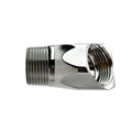 Fitting Adapter - 45 Deg w/1in NPT - Polished