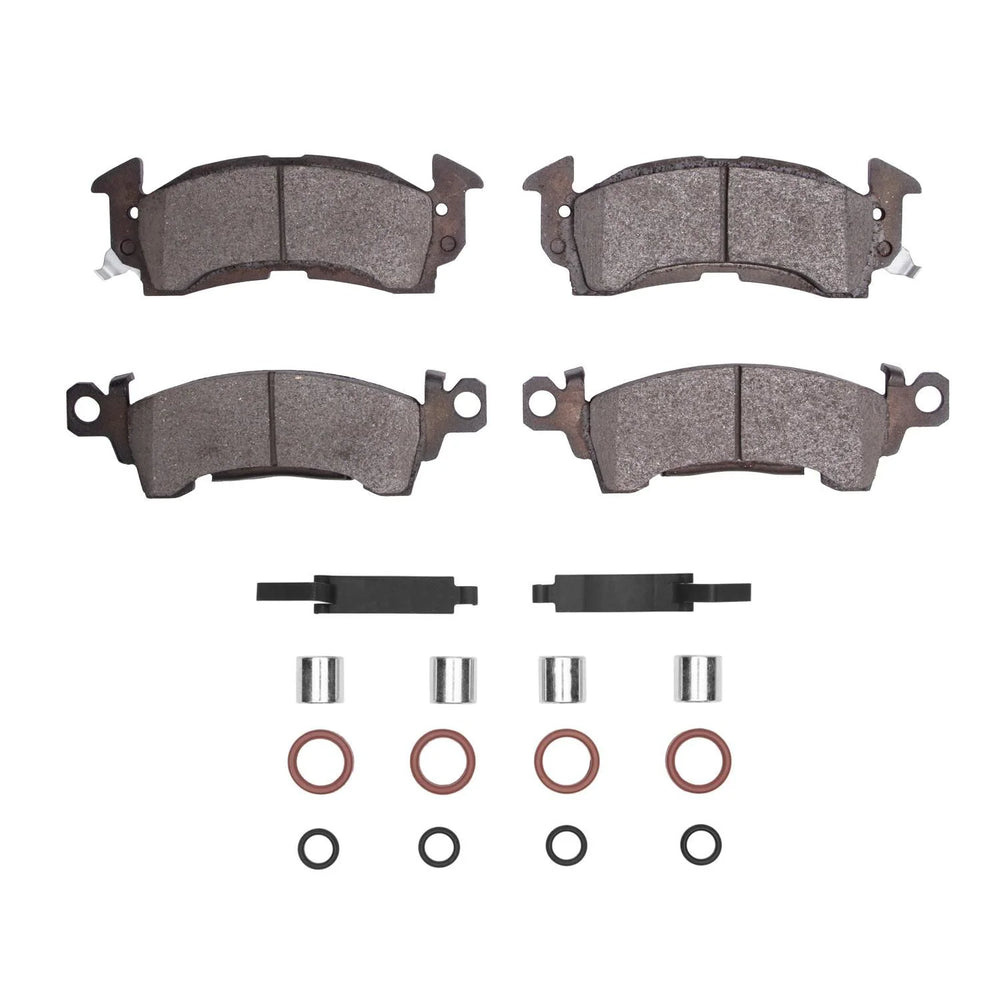 R1 1967-2002 Buick APOLLO Front R1 Semi Met Pads & Hardware Kit