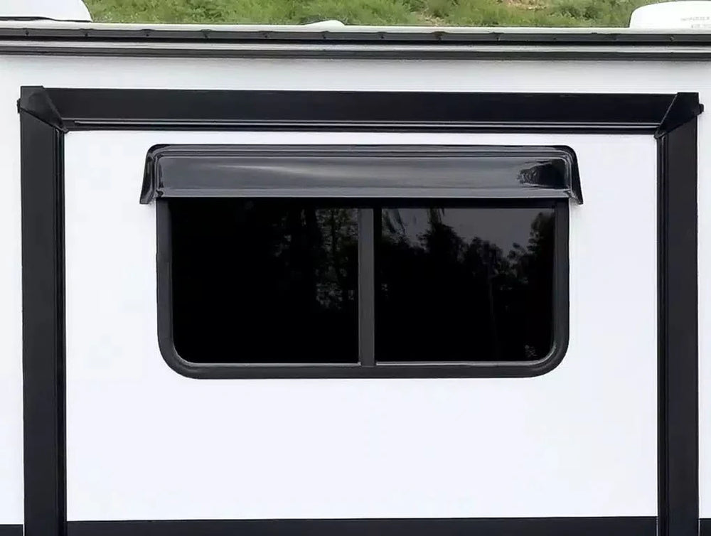 RV WINDOW RAIN BLADE FITS 1216 INCH WIDE WINDOW 1 PIECE SMOKE