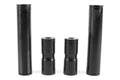 Daystar Roller Fairlead Rope Rollers For Synthetic Winch Rope Black
