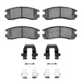DFC 97-10 Buick Rendezvous Rear 5000 Advanced Ceramic Brake Pads and Hardware Kit