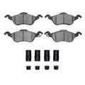 R1 00-04 Ford Focus Front Semi Met Pads & Hardware Kit