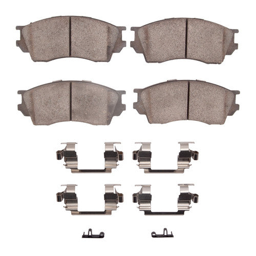 R1 95-02 Mazda Millenia Front Semi Met Brake Pads and Hardware Kit