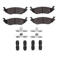 R1 02-24 Chrysler ASPEN Rear Semi Met Pads & Hardware Kit