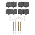 R1 2000-2025 JAC Frison Front R1 Ceramic Pads & Hardware Kit