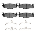 R1 80-84 Volkswagen Rabbit Convertible Front Semi Met Pads & Hardware Kit