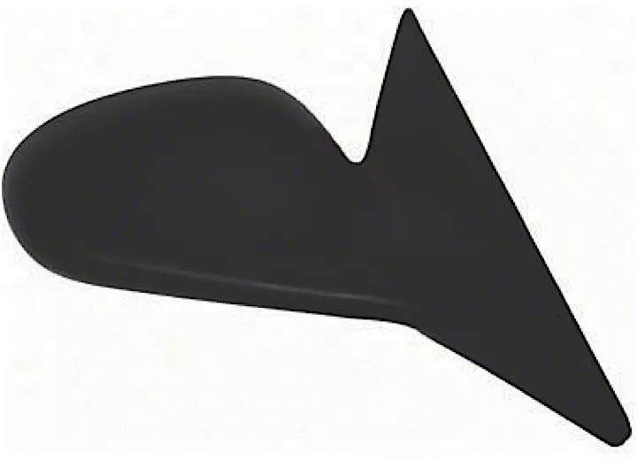 RH DOOR MIRROR PWR REM NONHTD GLOSS BLK NONFLDG MUSTANG 9495