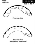 CENTRIC BRAKE SHOES