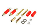 Prothane 55-75 Jeep CJ5/7 Front & Rear Main Spring Eye Bushings - Red