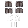 R1 97-04 Mitsubishi Montero Sport (USA/Canada) Rear Semi Met Pads & Hardware Kit
