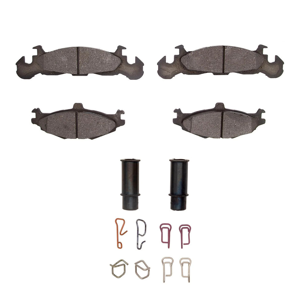 R1 84-90 Chrysler LeBaron GTC & GTS Front Optimum OE Pads & Hardware Kit