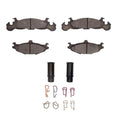 R1 84-90 Chrysler LeBaron GTC & GTS Front Optimum OE Pads & Hardware Kit