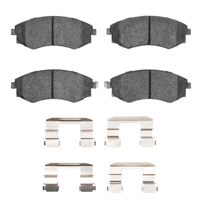 R1 2005-2006 Hyundai Elantra Front R1 Semi Met Pads & Hardware Kit