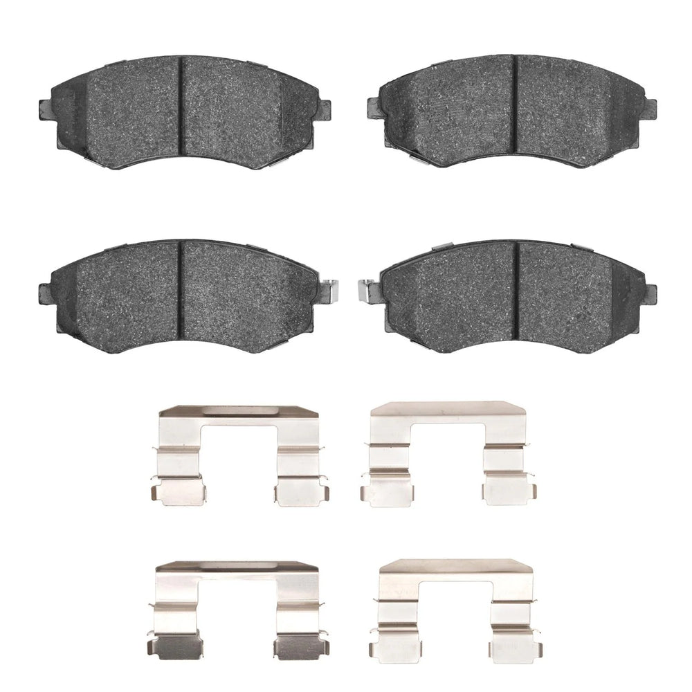 R1 2005-2006 Hyundai Elantra Front R1 Semi Met Pads & Hardware Kit
