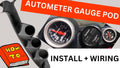 Autometer Trans Temp COPO Camaro Gauge/2-1/16in Single POD, Ford Super Duty, 99-02