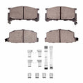 R1 1980-1989 Subaru GL Front R1 Semi Met Pads & Hardware Kit