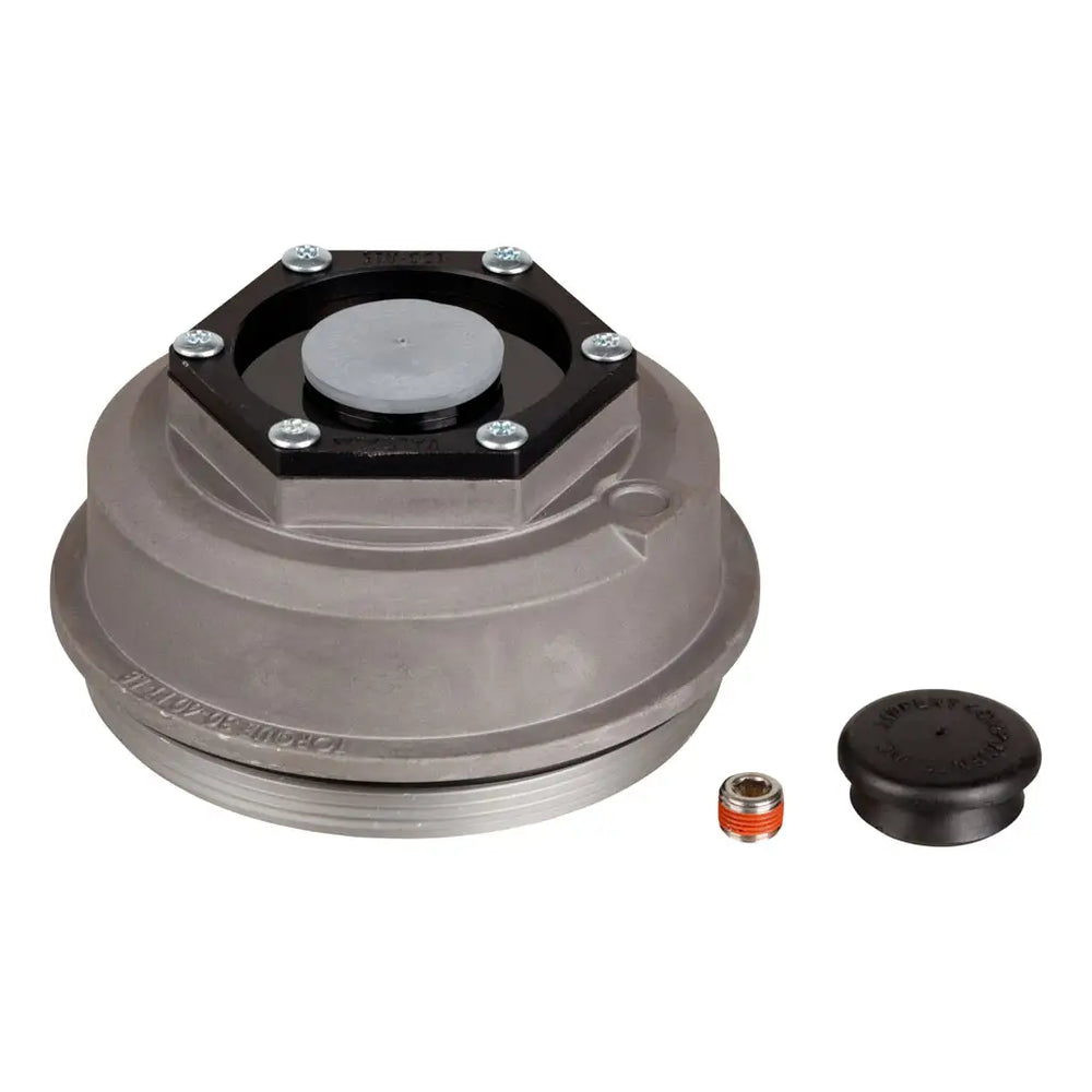 TRAILER AXLE OIL&DUST CAP W/SET SCREW1016000LBBLACK