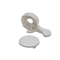 PEDAL & COVER KIT PR WHT