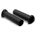 Afterburner Thrust Toobs Header Extension 3.0 Inch Inlet X 12 Inch Long 3-Bolt 16-Gauge Material One Pair FlowTech