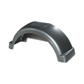 PLASTIC FENDER, 13" TIRE SIZE, SILV