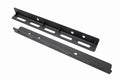 0718 WRANGLER 2DOORS ONLY TUBE RAIL TIE DOWNS STEEL BLACK POWDER COATED