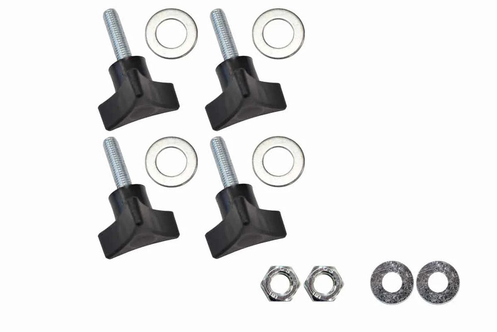 0718 WRANGLER 2DOORS ONLY TUBE RAIL TIE DOWNS STEEL BLACK POWDER COATED
