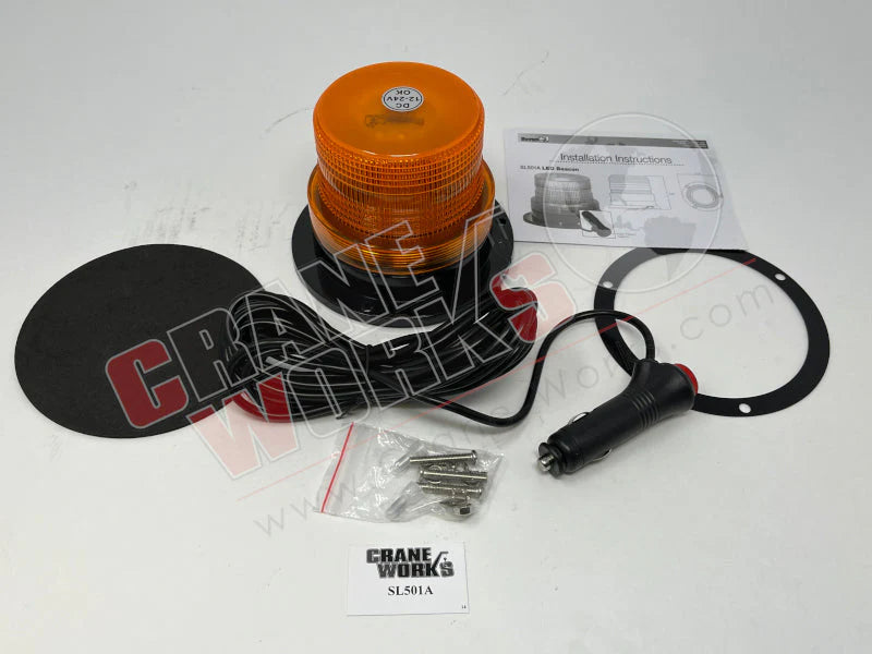 5 INCH BY 4 INCH AMBER LED BEACON LIGHT