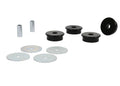Trailing arm - front bushing 4 Bushings 2 Tubes 4 Washers Grease
