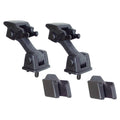 Black Hood Catch Kit for 97-06 Jeep TJ Wrangler, L & R (2 Catches & 2 Brackets) Crown Automotive