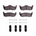 R1 2005-2010 Jeep Commander Rear R1 Ceramic Pads & Hardware Kit