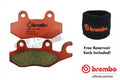 Brembo OE 11-14 Can-Am Commander Left 800cc Sinter Brake Pad - Front