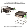 RV MOUNTING RACK FOR FLAME KING PRO
