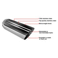 TIP ROLLED ANGLE CUT STAINLESS SILVERLINE LOGO