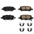 Power Stop 09-16 Toyota Venza Rear Z17 Evolution Ceramic Brake Pads w/Hardware