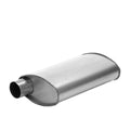 MUFFLER CHERRY BOMB TURBO MED. OVALO/C 18IN OAL 2.50IN