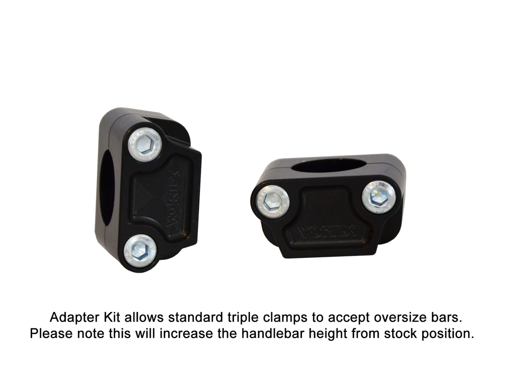 Vortex Racing Oversize Handle Bar Adapter- Black