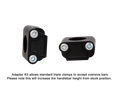 Vortex Racing Oversize Handle Bar Adapter- Black