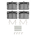 R1 72-78 Mazda 808 Front Optimum OE Pads & Hardware Kit