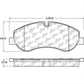 C-TEK Semi-Metallic Brake