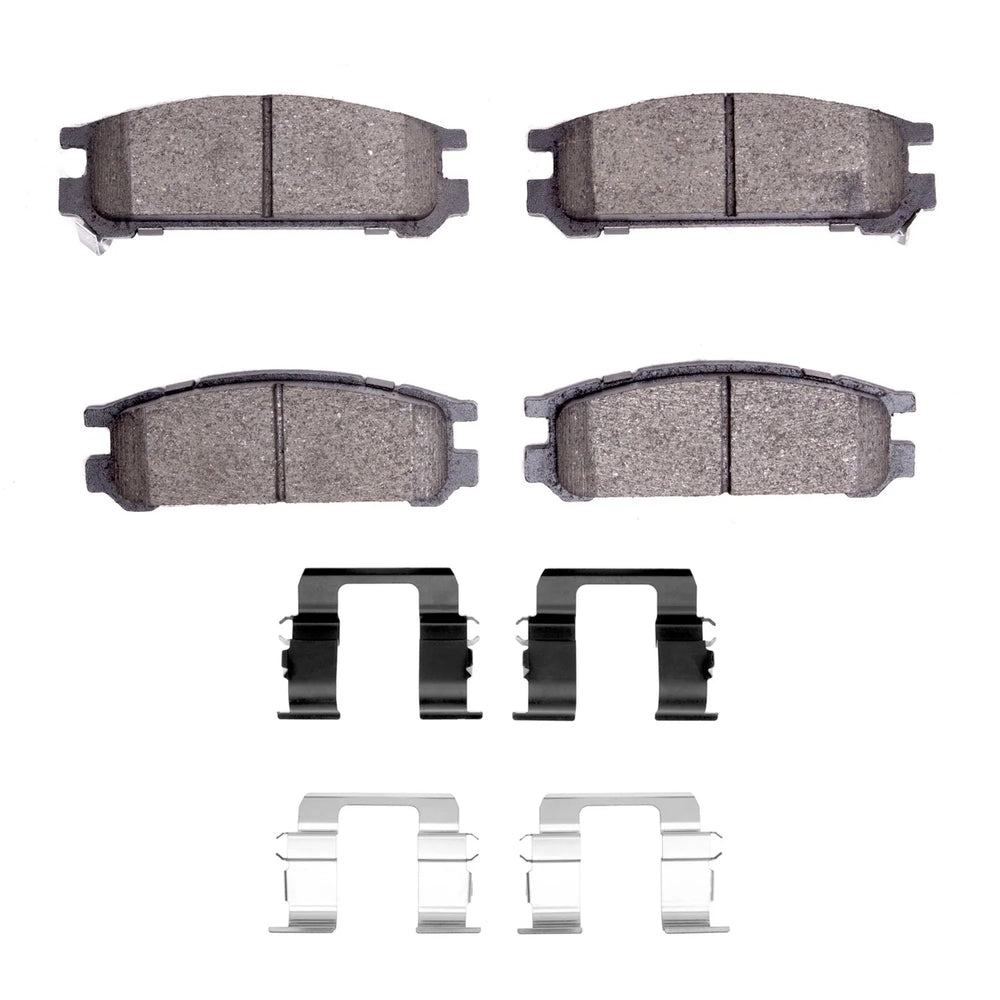 R1 90-94 Subaru Legacy Rear Optimum OE Pads & Hardware Kit