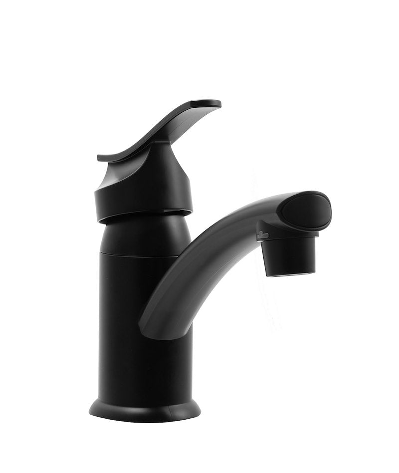 SINGLE LEVER CENTERSET RV LAVATORY FAUCET MATTE BLACK
