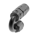 #10 180 Deg Hose End Black