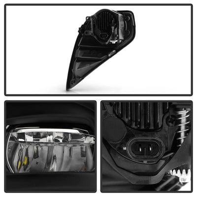 Spyder 20-23 Toyota Highlander OEM LED Fog Lights - Left & Right (FL-THIGH20-LED-C)
